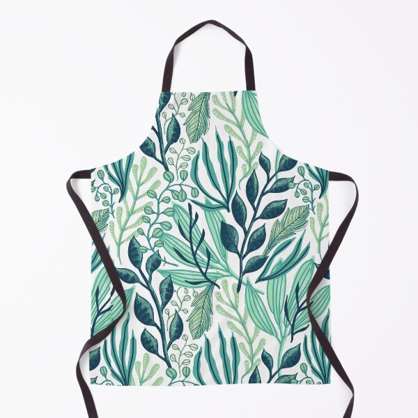 Item preview, Green floreal pattern designed and sold by akumayoshop.