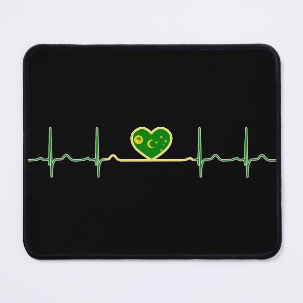Item preview, Heartbeat Cocos Islands designed and sold by Heartbeatsalad.