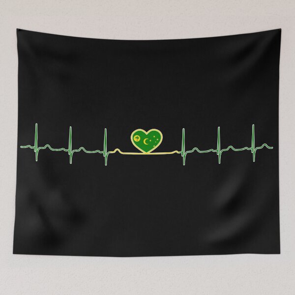Item preview, Heartbeat Cocos Islands designed and sold by Heartbeatsalad.