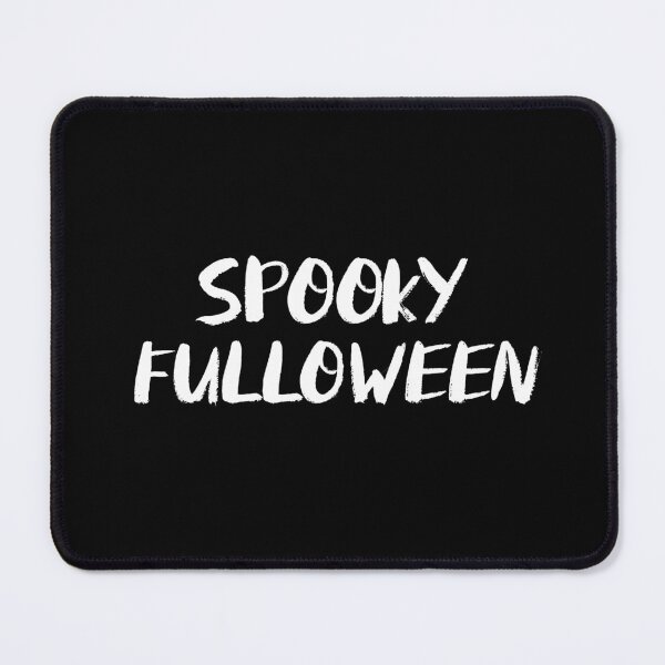 Spooky Fulloween Mouse Pad
