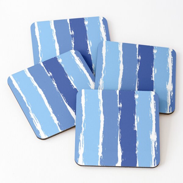 Item preview, Blue Paint Stripes designed and sold by JillyBeanDesign.