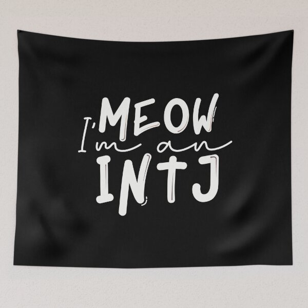 Item preview, Meow I’m an INTJ designed and sold by artsomenautte.