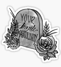 Pegatina RIP Your Fragile Masculinity