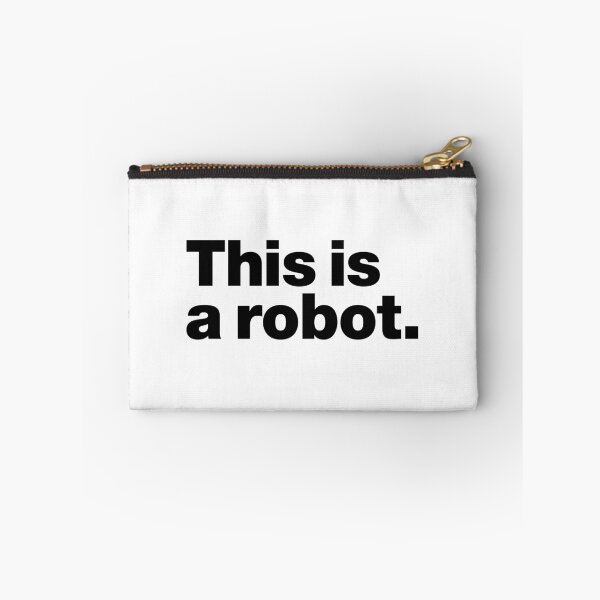 Item preview, This is a robot. (black) designed and sold by dudethecreator.