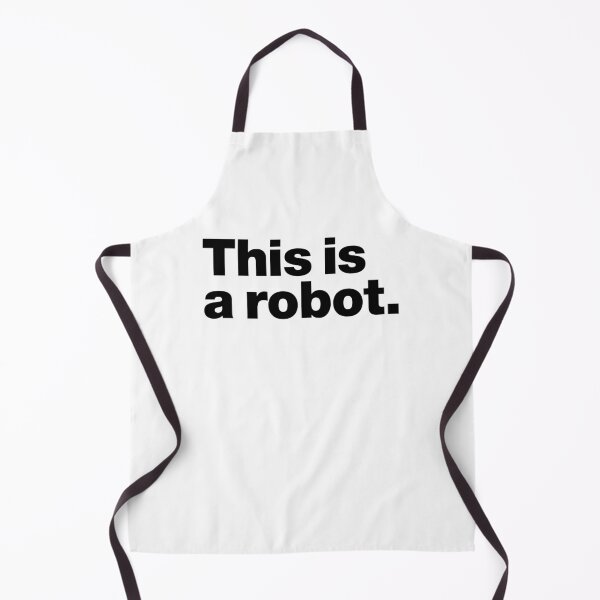 Item preview, This is a robot. (black) designed and sold by dudethecreator.