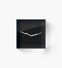 The Crack in Time Acrylic Block