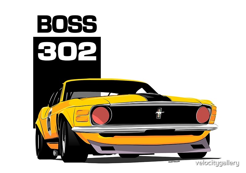Ford mustang poster art #4