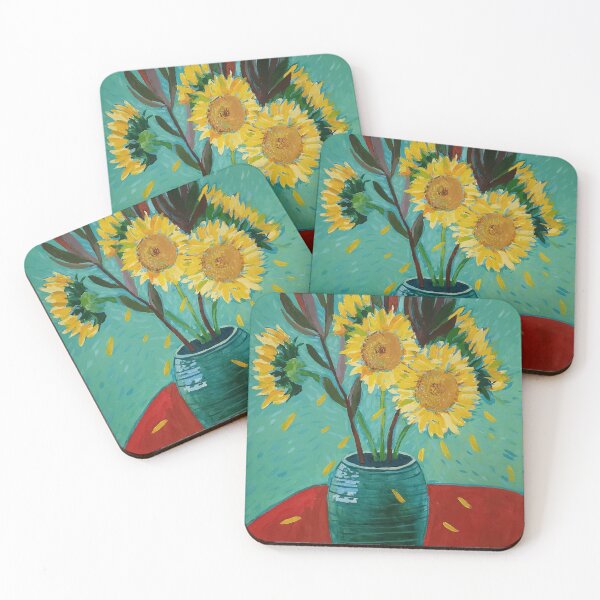 Item preview, Sunflowers in a Vase Original Painting designed and sold by Claire Whitehead.