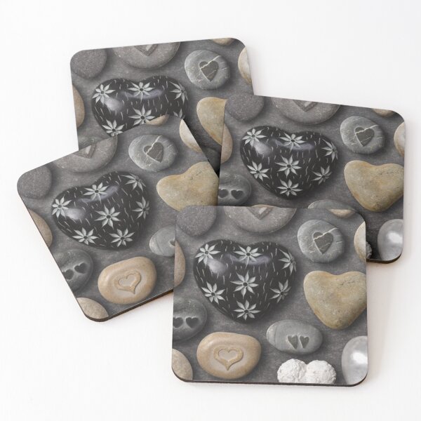 Item preview, HEARTS STONES designed and sold by CricciethPrint.