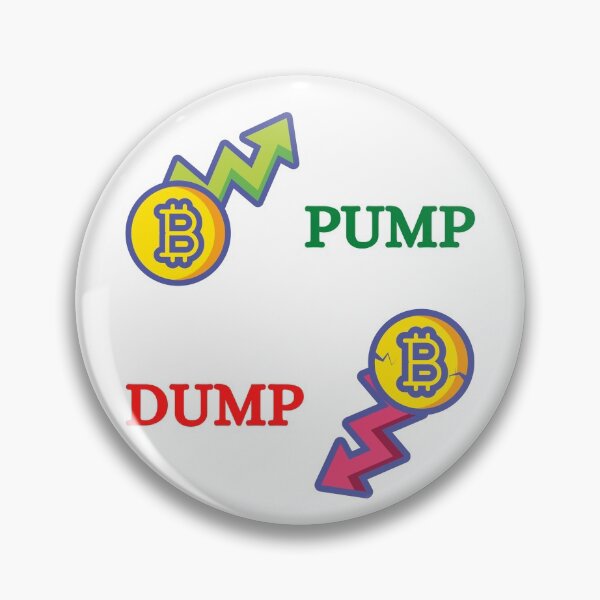 Item preview, Pump and Dump BItcoin Cryptocurrency sticker pack - Crypto Trader designed and sold by CaitU.