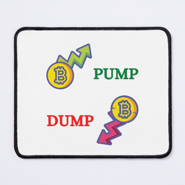 Item preview, Pump and Dump BItcoin Cryptocurrency sticker pack - Crypto Trader designed and sold by CaitU.