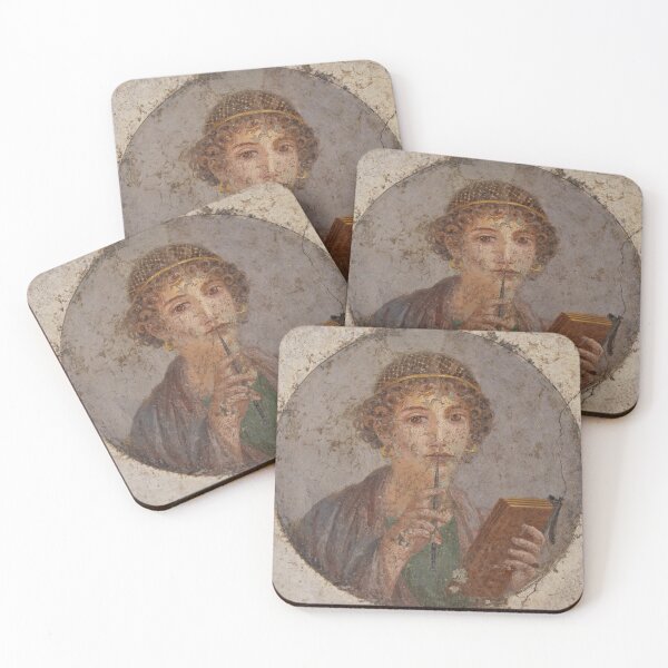 Item preview, Souvenir from Pompeii - Saffo is thinking designed and sold by EnjoyRiot.