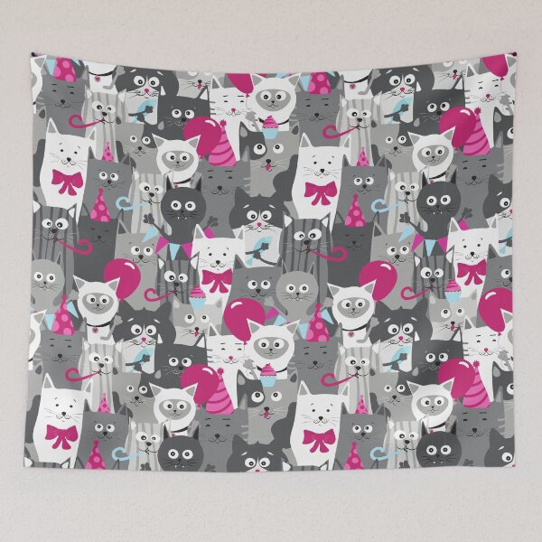 Item preview,  Funny and  Curious Cats  designed and sold by The-Fancy-Space.