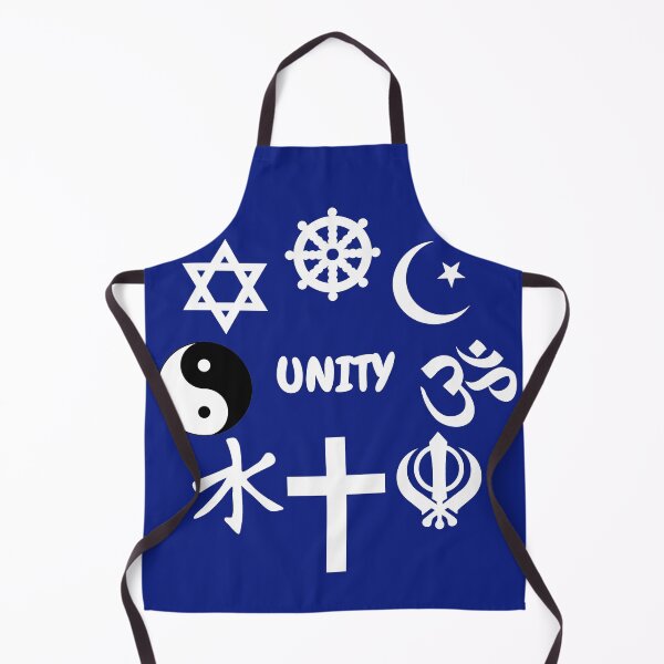 Item preview, Unity Of Religion Clipart Symbols In Blue designed and sold by LuckyKermit.