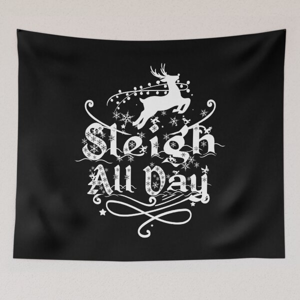 Item preview, Sleigh All Day , Slay All Day, Funny Christmas , Christmas for Women, Sleigh Hair Don't Care, Holiday designed and sold by Mixture-DESIGN.