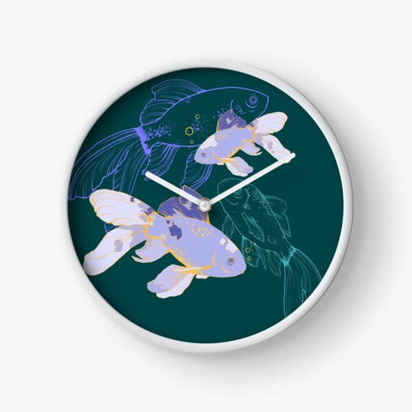 Fish auras Clock