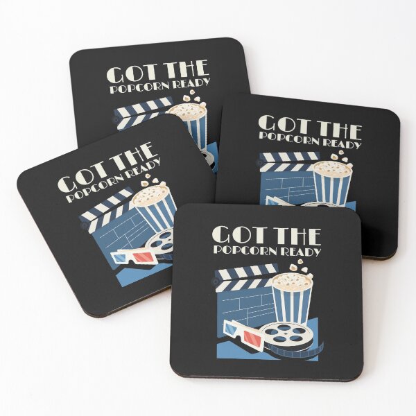 Item preview, Got the Popcorn Ready Vintage Cinema Retro design!  designed and sold by HROC.