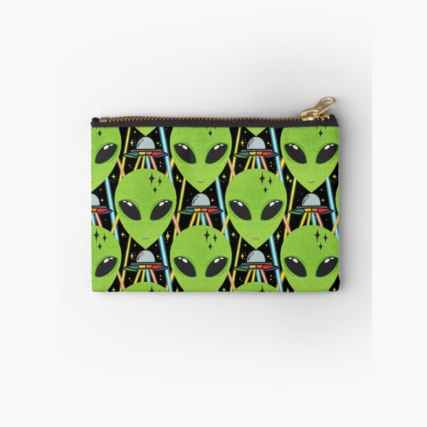 Item preview, Alien invasion, rainbow ufos  designed and sold by PegFollyDesigns.