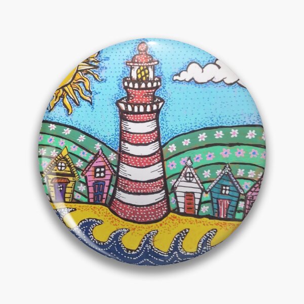 Item preview, lighthouse,summer,holiday,ocean,huts by LowEndGraphics designed and sold by LowEndGraphics.