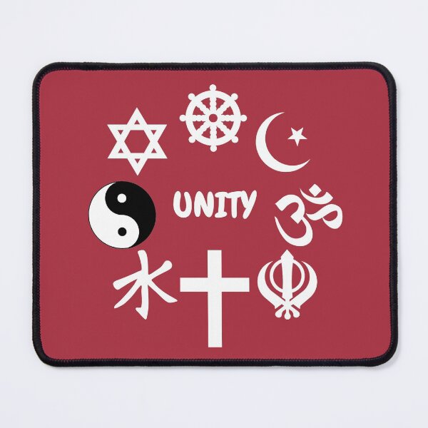 Item preview, Unity Of Religion Clipart Symbols In Red designed and sold by LuckyKermit.