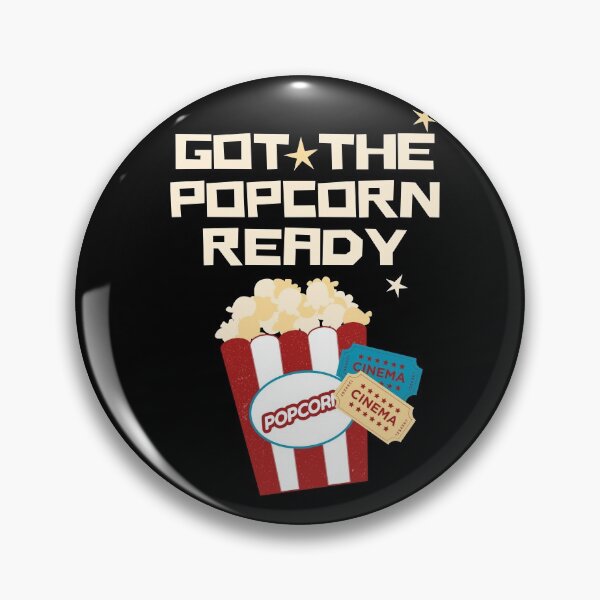 Item preview, Got the Popcorn Ready Vintage Cinema Retro design!  designed and sold by HROC.