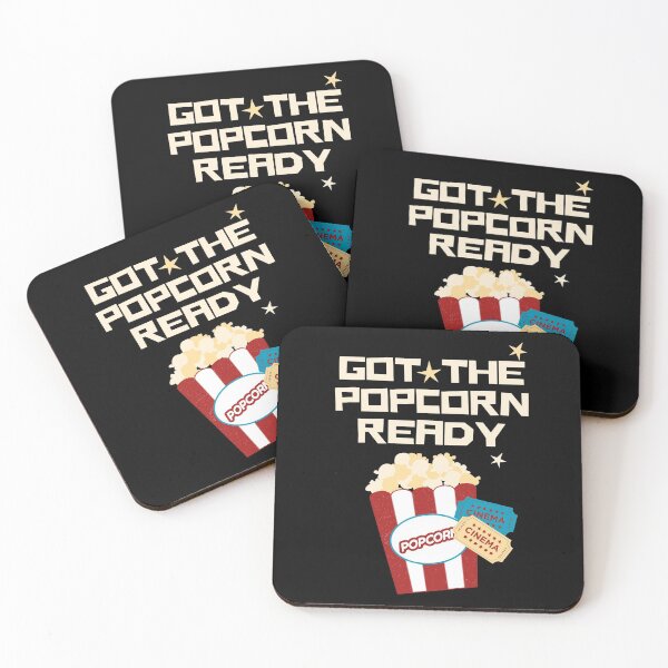 Item preview, Got the Popcorn Ready Vintage Cinema Retro design!  designed and sold by HROC.