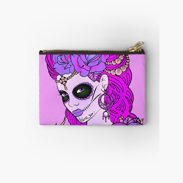 Item preview, Skull with floral designed and sold by NyengRepublic.