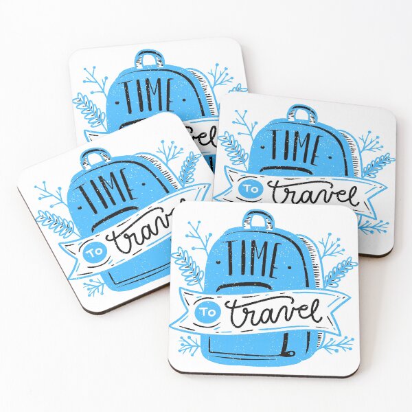 Item preview, Time To Travel Backpack designed and sold by Parag's Travel Shop.