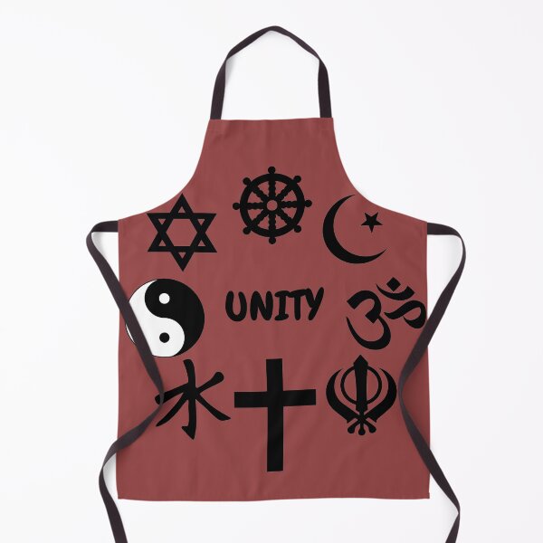 Item preview, Unity Of Religion Black Clipart Symbols In Red designed and sold by LuckyKermit.