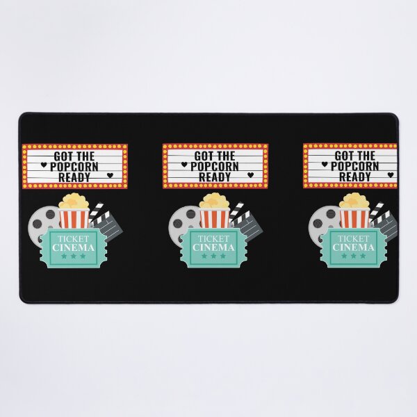 Item preview, Got the Popcorn Ready Vintage Cinema Retro design! designed and sold by HROC.