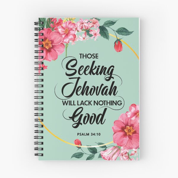 Item preview, JW 2022 Yeartext Floral designed and sold by KA DESIGNS.