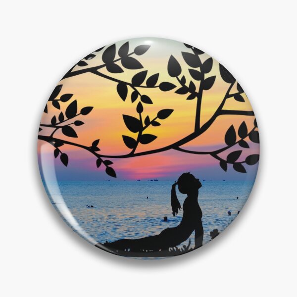 Item preview, Yoga Under A Tree designed and sold by Rhu Creations.