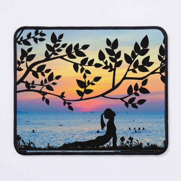 Item preview, Yoga Under A Tree designed and sold by Rhu Creations.