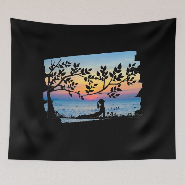 Item preview, Yoga Under A Tree designed and sold by Rhu Creations.