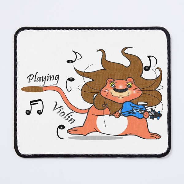 Item preview, Lion Playing Violin  designed and sold by Shirley cute art .