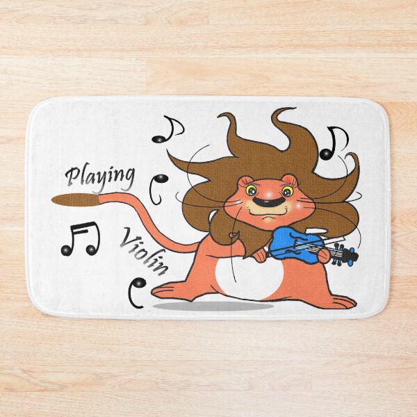 Item preview, Lion Playing Violin  designed and sold by Shirley cute art .