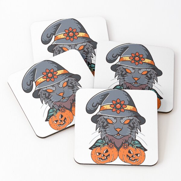 Item preview, scary cat pumpkins designed and sold by naturehikers.