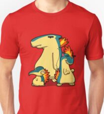 Three Flaming Weasels Unisex T-Shirt