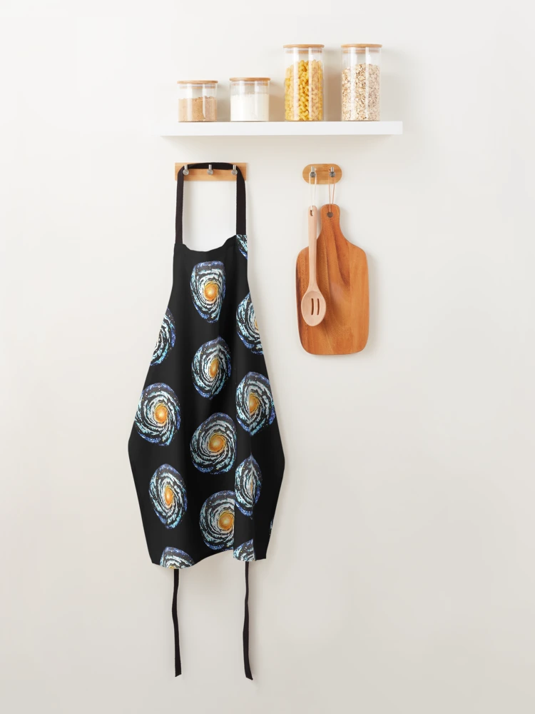 Thumbnail 4 of 6, Apron, Time Machine designed and sold by InfinitePathArt.