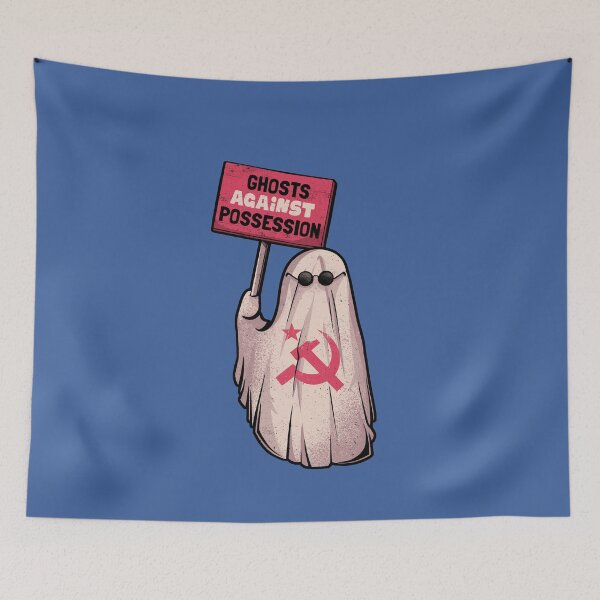 Item preview, Ghosts Against Possession - Funny Communist Ghost Gift designed and sold by EduEly.