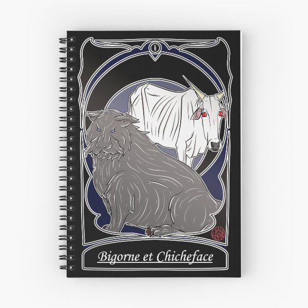 Item preview, Bigorne & Chicheface - Anjou Normandy folklore designed and sold by Ukiyograph.