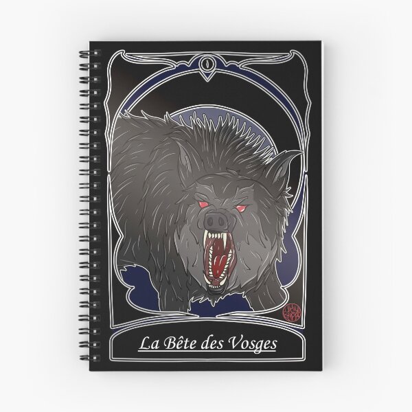 Item preview, La Bete des Vosges - Vosges folklore designed and sold by Ukiyograph.