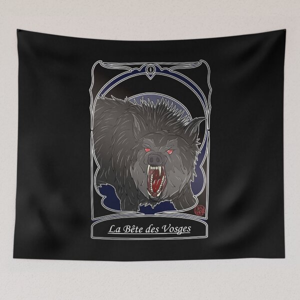 Item preview, La Bete des Vosges - Vosges folklore designed and sold by Ukiyograph.
