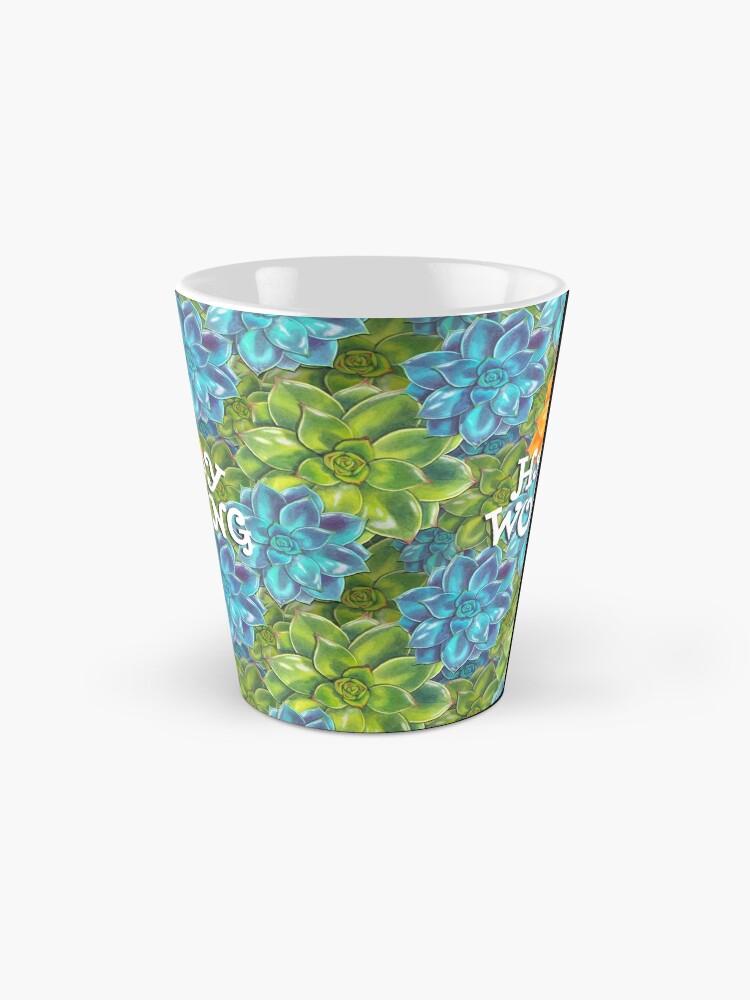 Alternate view of Happy Wording Succulent Mug