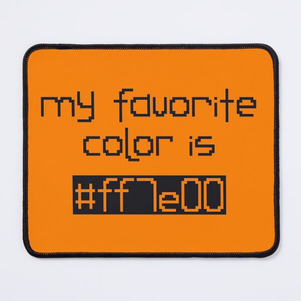Item preview, My Favorite Color Is #ff7e00 designed and sold by rin3d .