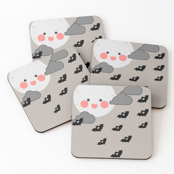 Item preview, Full moon and bats designed and sold by thatsit-itslit.