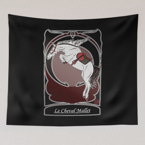 Item preview, Cheval Maillet - folklore Vendée Poitou designed and sold by Ukiyograph.