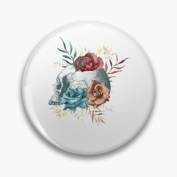 Item preview, Floral Skull designed and sold by Hpabedi.