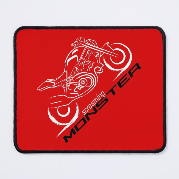 Item preview, Screaming Monster, Wheelie Chop Tail Custom Bike, on RED - Real Biker designed and sold by etoide.
