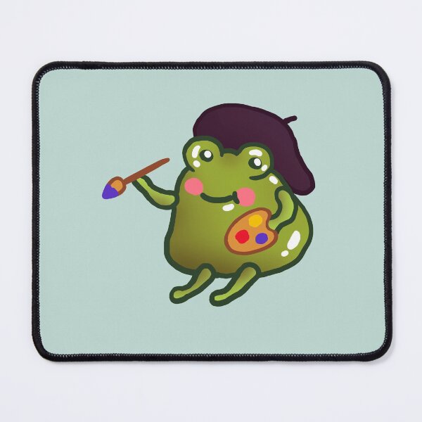 Item preview, Forg Sticker - Cute Frog Painter designed and sold by Nossikko.